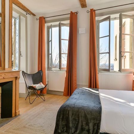 Appartamento Beau Duplex Avec Jardin Et Vue Lione Esterno foto